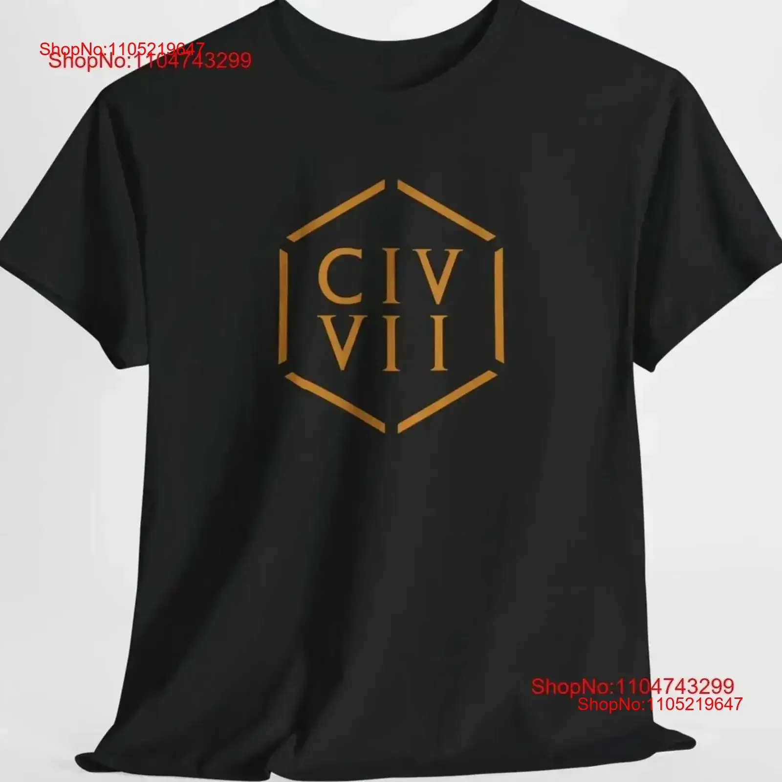 Civilization Civ 7 VII Game T Shirt History Culture Historical Strategy vintage Washed Comfortable Casual fashion vintage