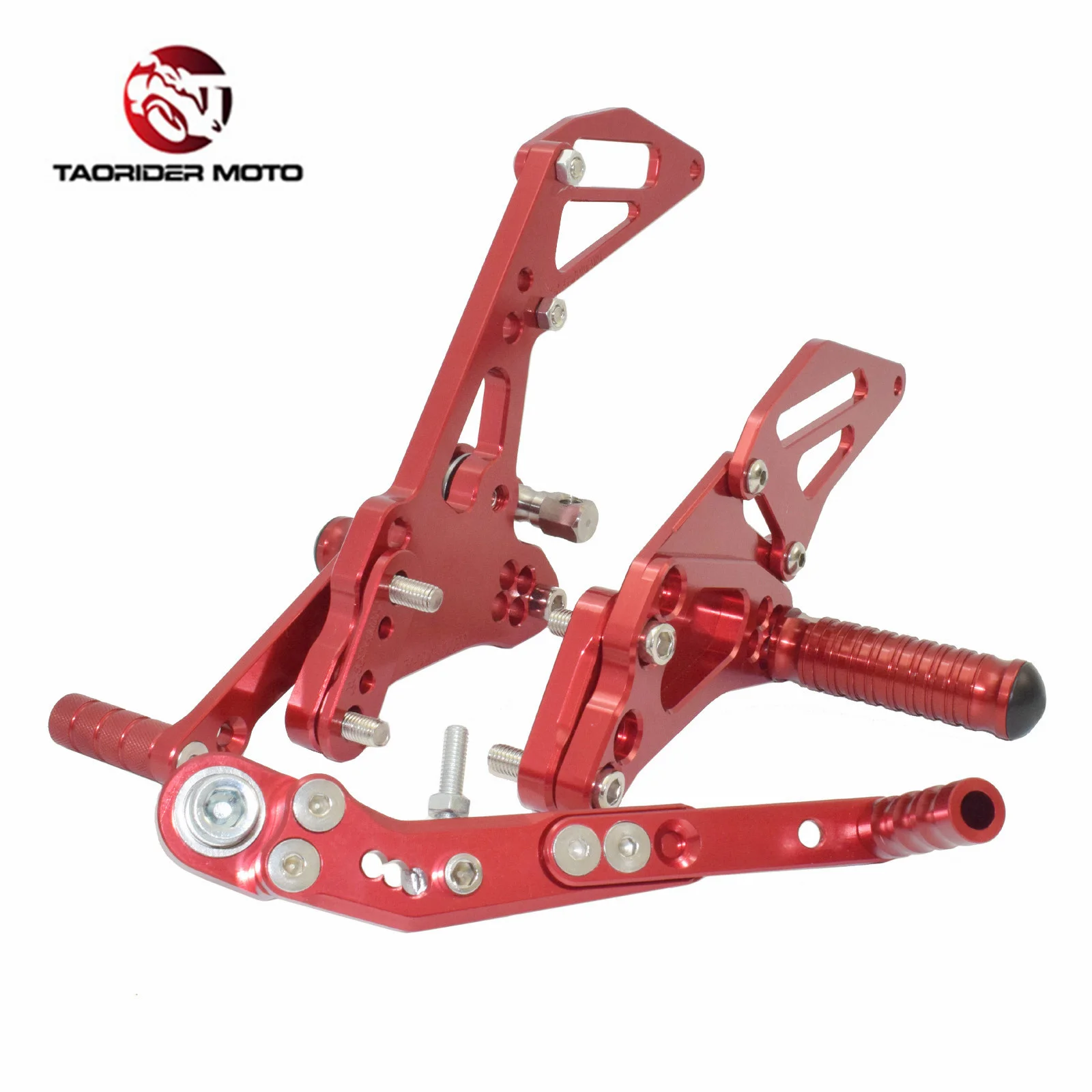 Adjustable Rearset Footrests Foot Rest Peg Rear Set For Suzuki GSXR GSX-R 1000 GSXR1000 K9 2009 2010 2011 2012 2013 2014-2016