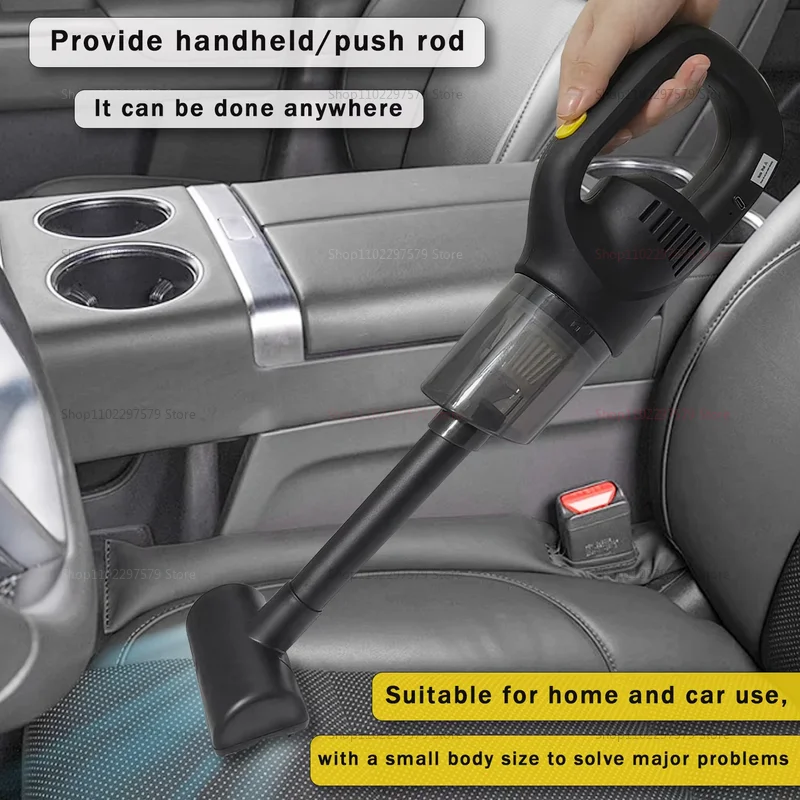 120W Wireless Vehicle Air Dust Collector Vacuum Cleaner 50000PA Portable Car Interior Cleaning Machine 2000mAh Powerful cordless