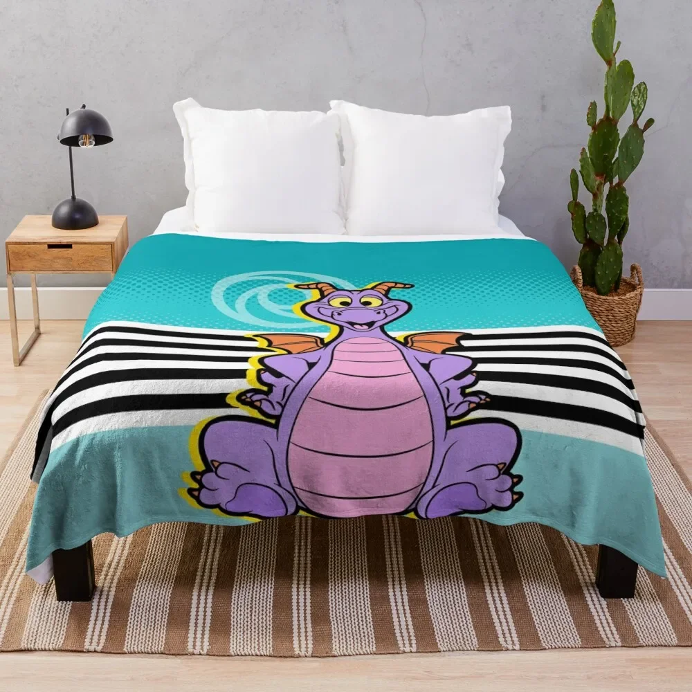 

Bold Figment Throw Blanket Flannels Luxury cosplay anime Blankets