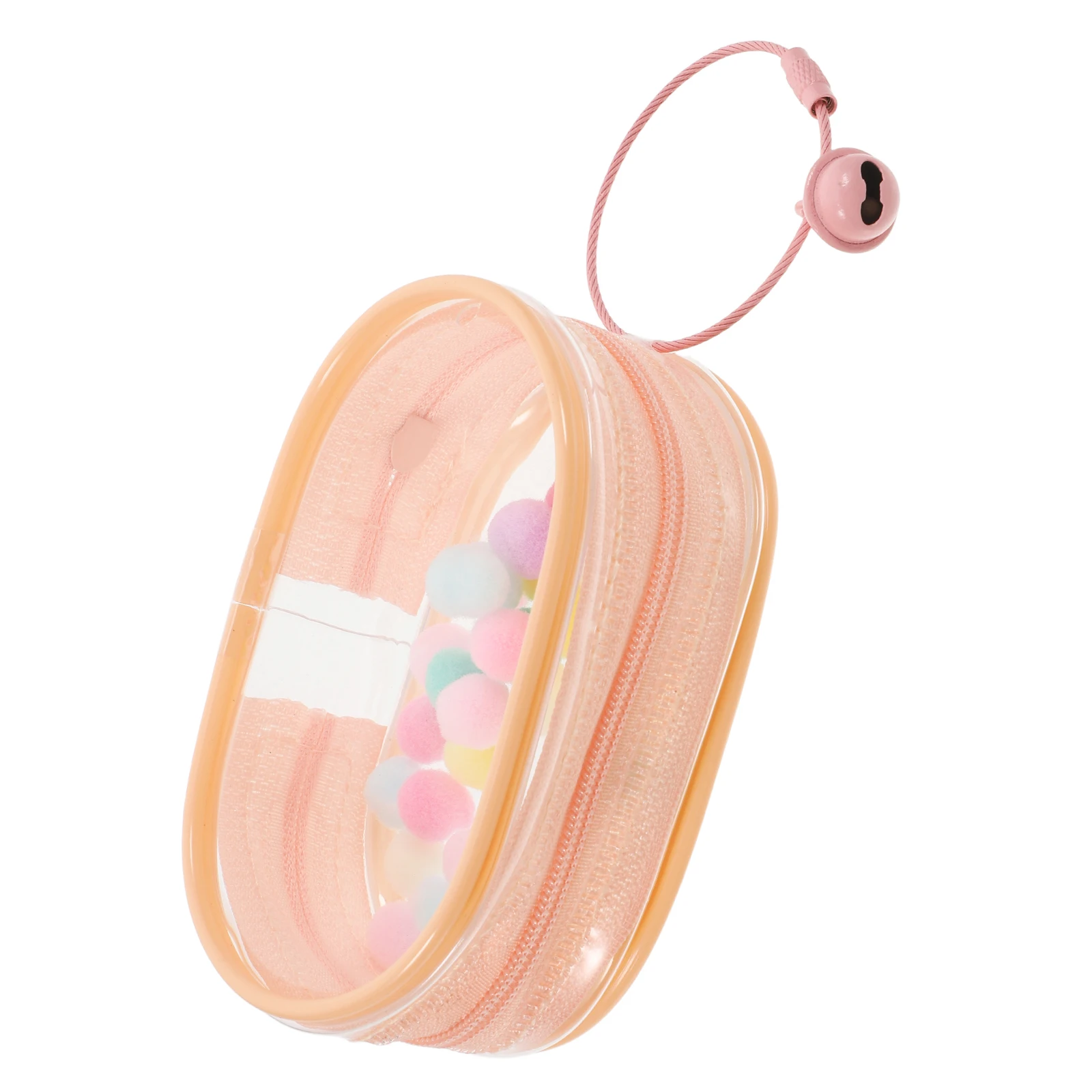 

Baby Walking Bag PVC High Transparency Closed Carrier Large Capacity Lightweight Transparent Figure Storage Case for Girls
