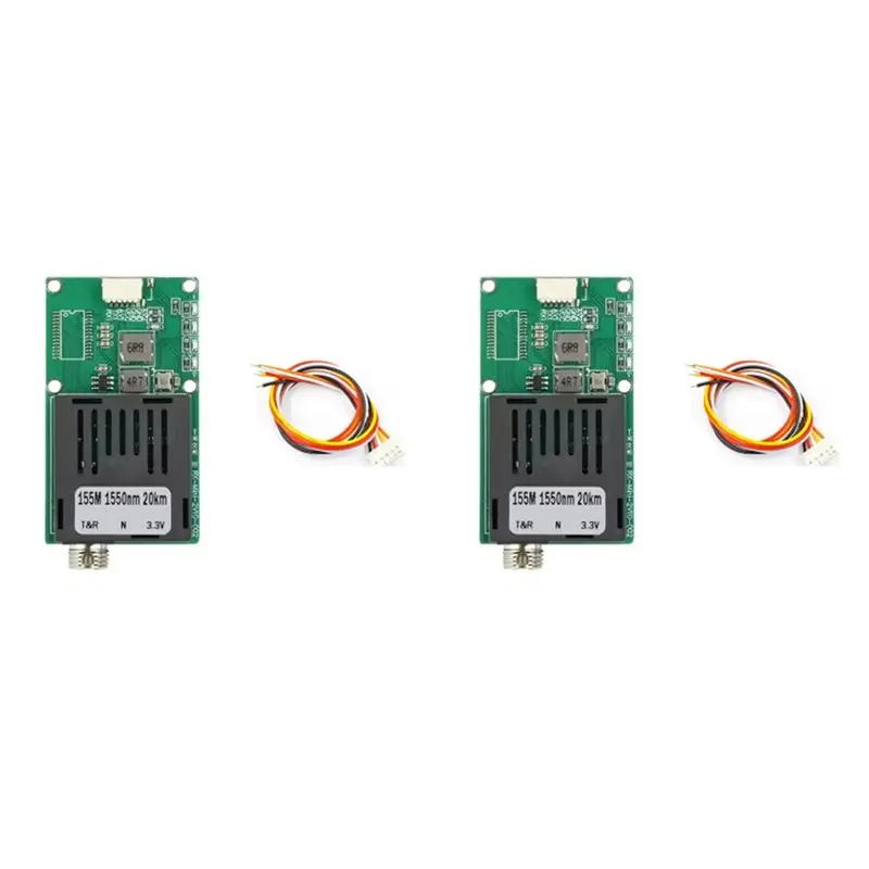 【novitA】convertitore-fibra-ottica-2x-single-fiber-fc-upc-rx-1550nm-1-canale-video-uart-e-ttl-e-sbus-per-controller-ottico-0-20km