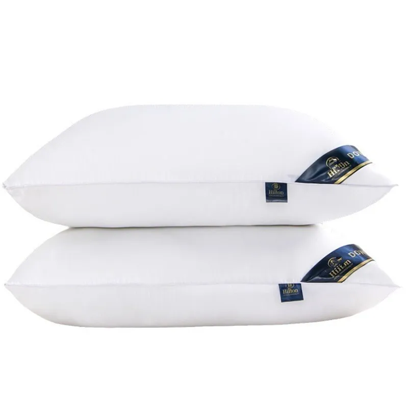 High pillow, non-collapse home neck pillow