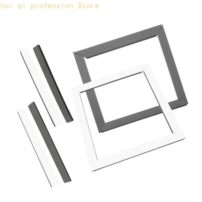 Roof Air Conditioner Opening Gasket with Adhesive Seal Material and Leveling Pad Strips for 14 x 14 Opening H8WE