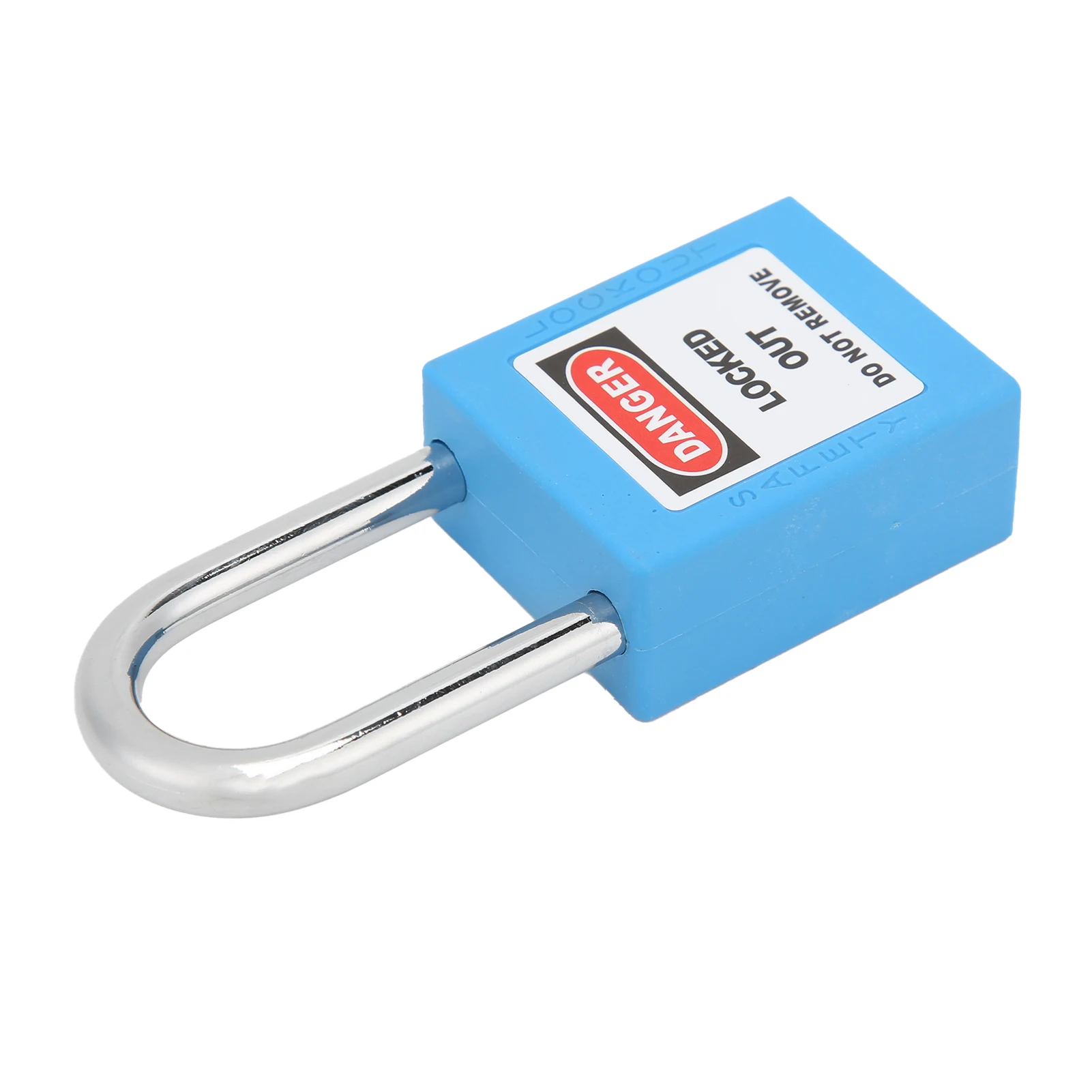 5 Sets 1.5in Safety Padlocks Steel Beam Insulated Lock with Keys for Industry Machine Manufacturing Industrial Padlock