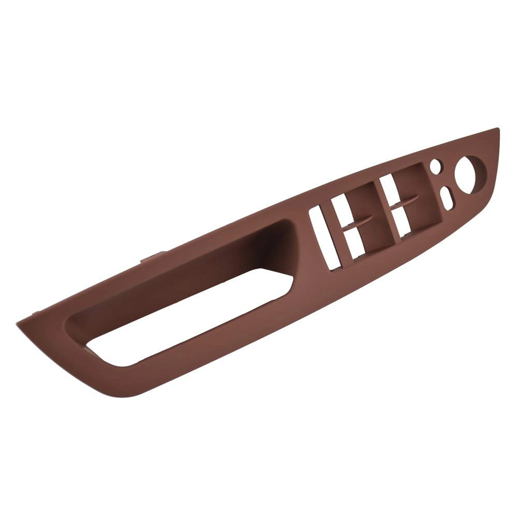 Inner Interior Armrest Door Panel Handle Pull Trim Cover Front Door Recess Grab Handle Trim for BMW X5 E70 E71 2006-2014