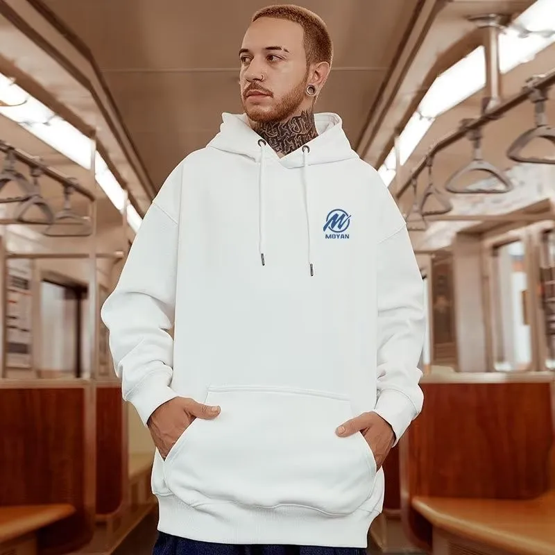 M-8XL الثقيلة هوديي الدب المرصع بالنجوم طباعة النمط الأمريكي العصري الخريف / الشتاء هوديي ملابس الزوجين