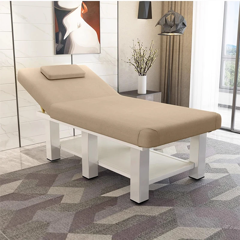 

Eyelash Table Luxury Massage Pliable Furniture Salon Pedicure Spa Beauty Electric Professional Lettino Massaggio Aesthetic