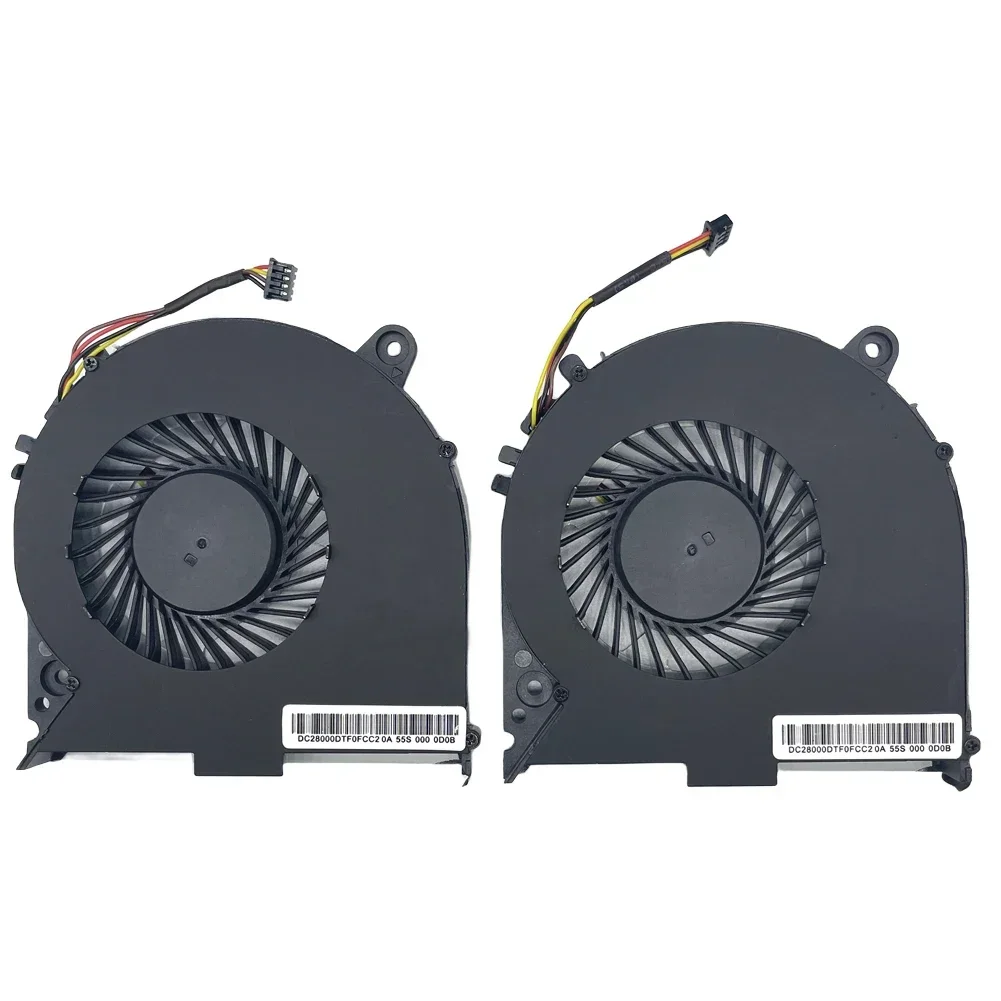 Replacement Laptop CPU + GPU Cooling Fan for Lenovo IdeaPad Y700-15ISK Y700-15ACZ Y700-15ISK-IFI Y700-15ISK-ISE Series