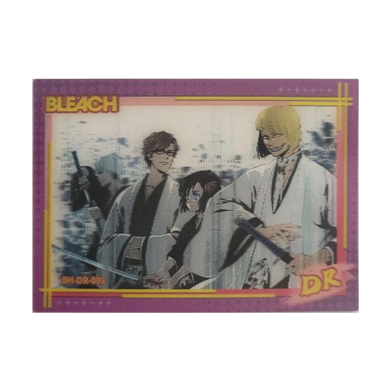 Anime BLEACH Rare MR SDR Reflections Flash Cards Senjumaru Shutara Aaroniero Toys for boys Collectible Cards Birthday Gifts