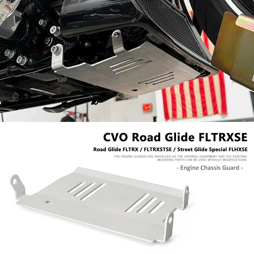 

NEW CVO Road Glide FLTRXSE Motorcycle Engine Chassis Shroud Fairing For Street Glide Special FLHXSE Engine Chassis Protection