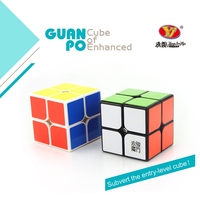 Yongjun YJ Guanpo V2 2x2x2 Magic Cube Puzzle Speed Cube Promotional 2x2 Cubo Magico