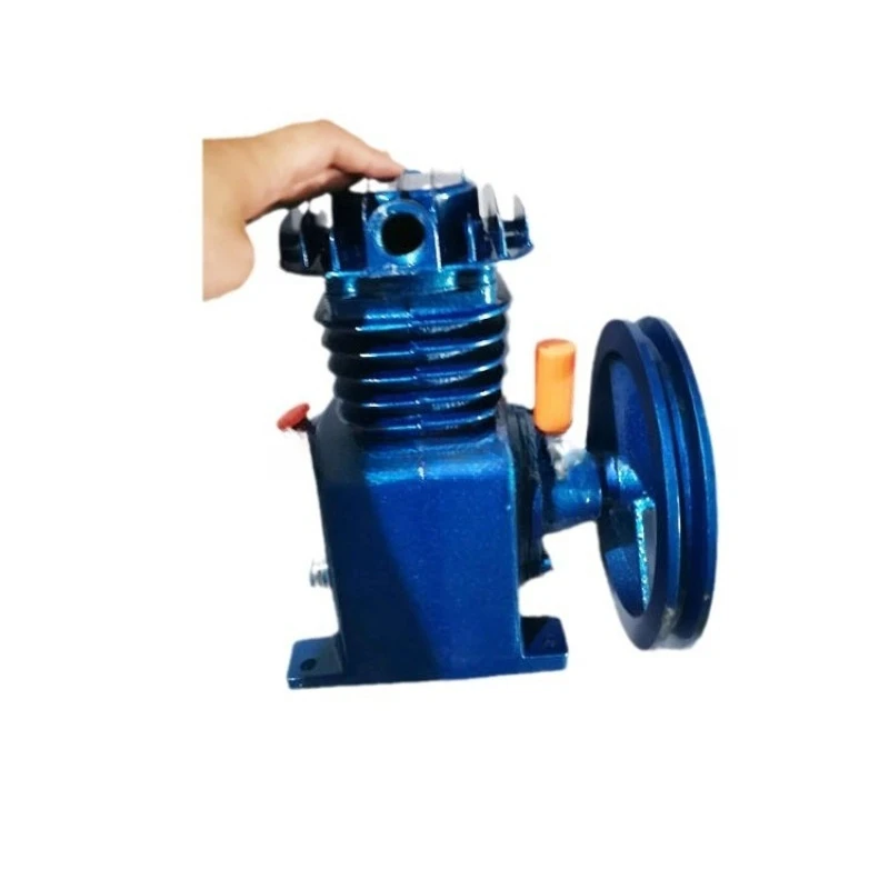 Air compressor single cylinder pump head 0.08 0.036/8 head 1065/1051 air pump 0.75KW motor