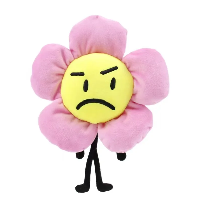 Peluche Bfdi Battle pour enfants, 19 styles, jouet doux, plante de dessin animé, fleur de feu feuillu, beurre, cadeaux pour enfants