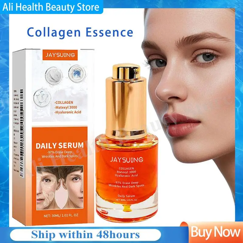 30ml Collagen Face Essence Moisturizing Relieve Skin Inflammation Soothing Gentle Relieve Dryness Facial Skin Care