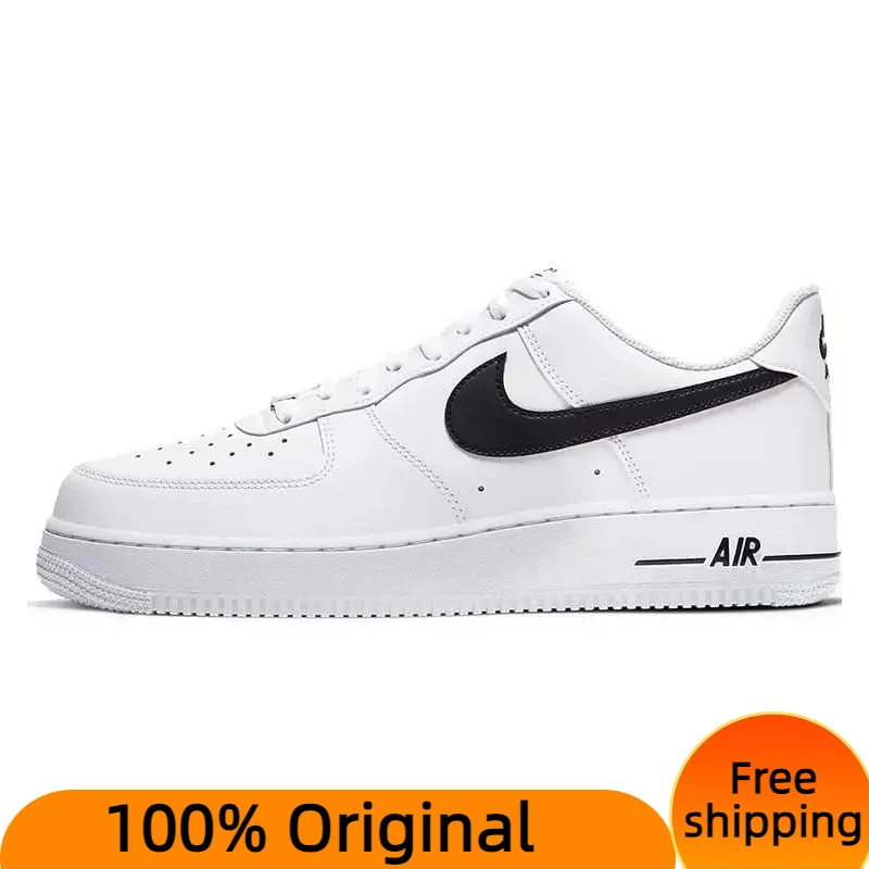 Nike Air Force 1 Low White Black 2020 Sneakers shoes CJ0952-100 With Original Box