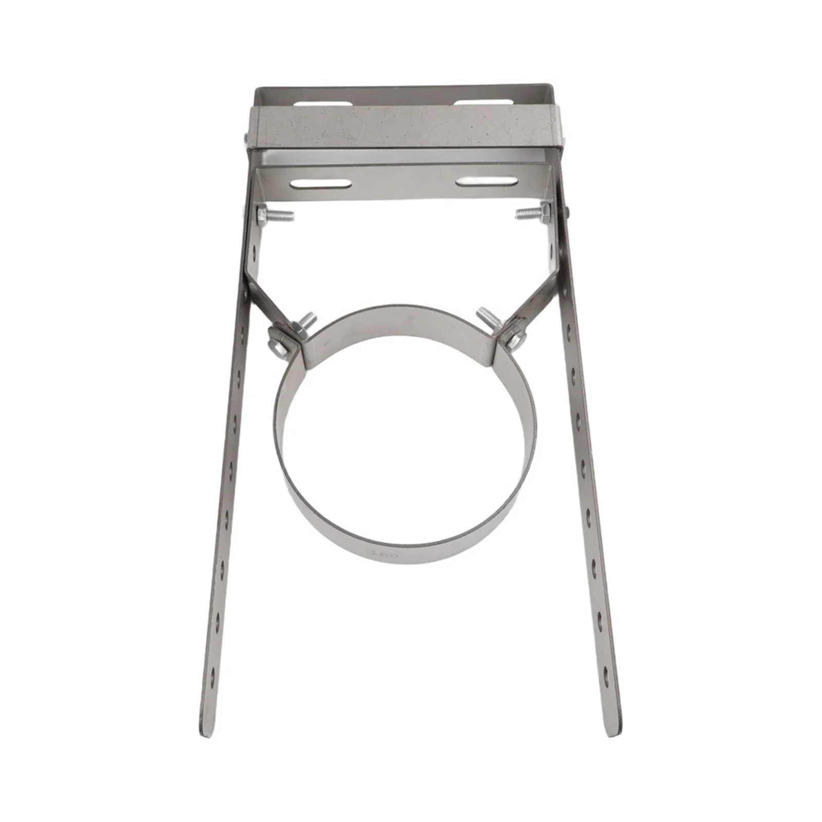 Stainless Steel Chimney Pipe Support Bracket for 150mm and 200mm Diameter Flues Compatible with Fireplaces and Stoves