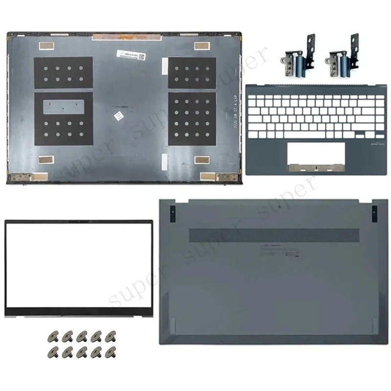 New Laptop Case for ASUS ZenBook 14 UX425 UX425J UX425JA U4700J LCD Back Cover Front Bezel Palmrest Top Upper Bottom Case Hinges