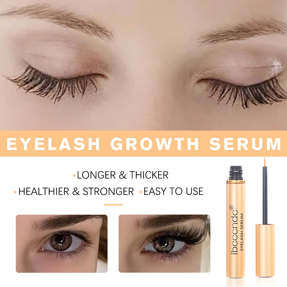 Eyelash Growth Serum Eyelash Eyebrow Growth Strong Makeup Extension Treatment Eyelash Growth Thicken Care Products