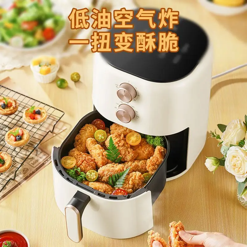 Air Fryer 4.5L Household No-Turn Large Capacity Oven Multifunctional Electric Fryer French Fry Machine
