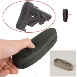 Snap-On Recoil B*ttstock Pad Butt Shockproof Rubber Shoulder Protector for Most 6-Position Stock AR15 Recoil Pad Weight 120g