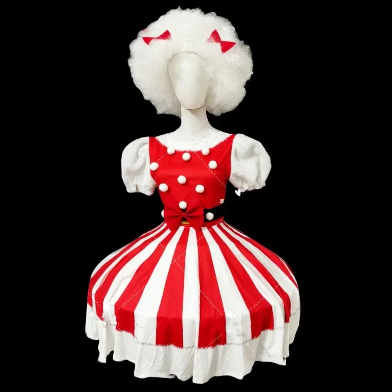 

Rave Outfit Dancer Stage Wear Clown Cosplay Costume Role Playing Tour Performance Clothes Carnival Party Amusement Park armor