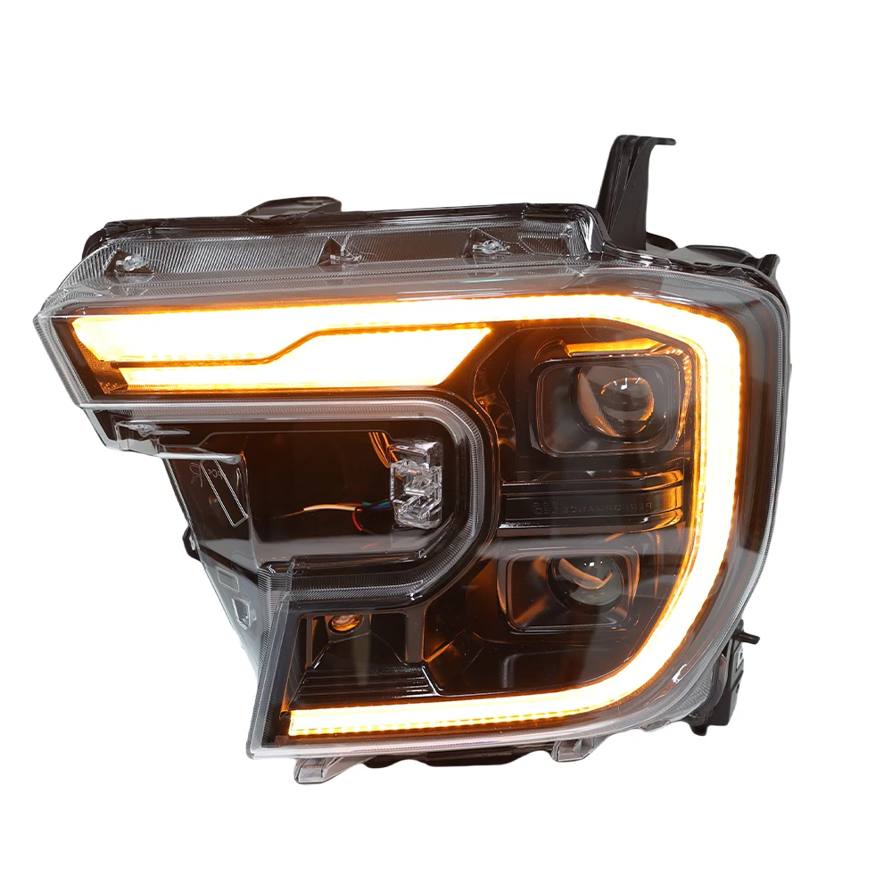 Car Led Front Headlight For Ford Ranger T9 2022 2023 2024 Upgrade  Headlamp Auto Parts HeadLights Modified car lights accessory