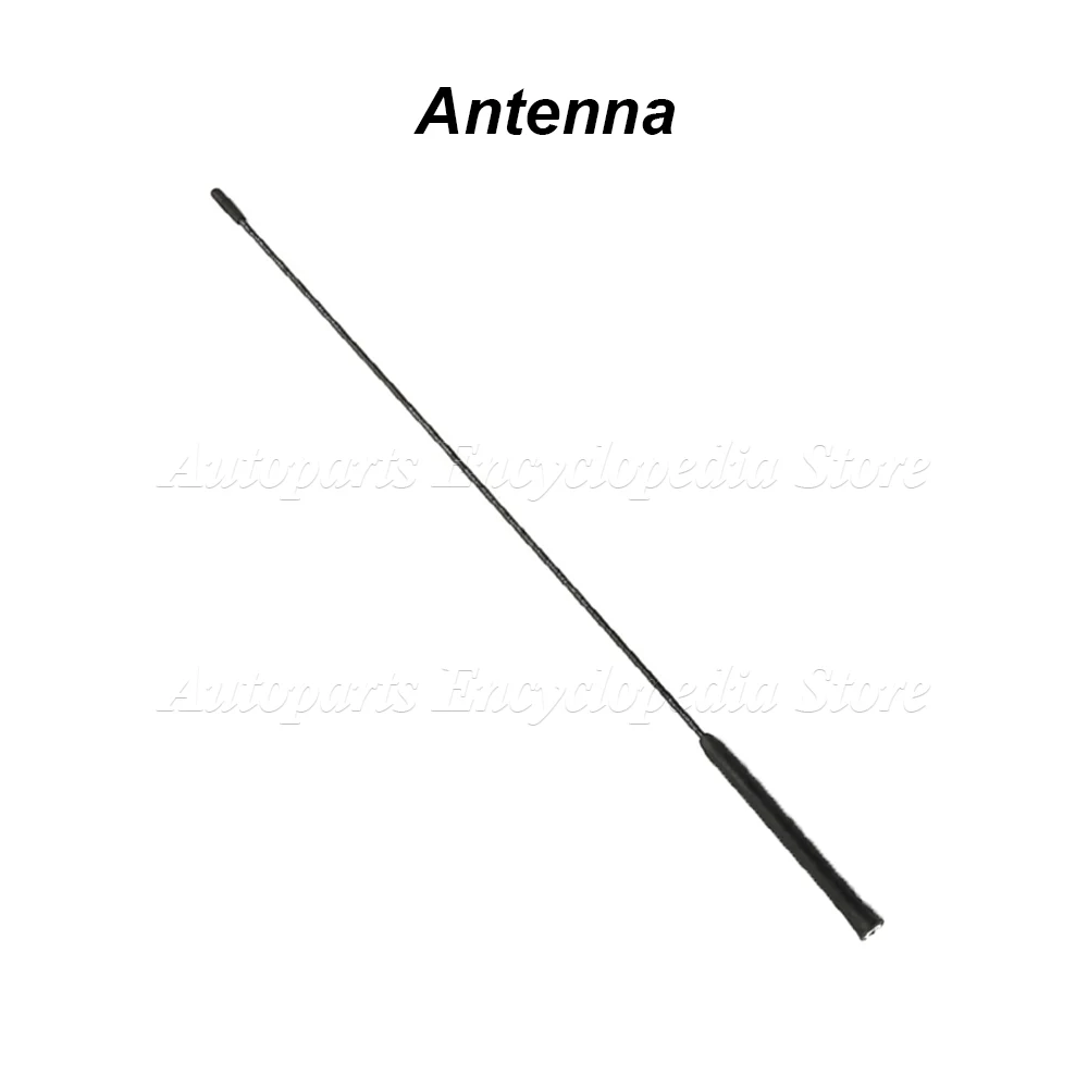 Akozon Antenne courte de toit de voiture Antenne de Toit de Voiture 1.2in Antenne Courte avec 3