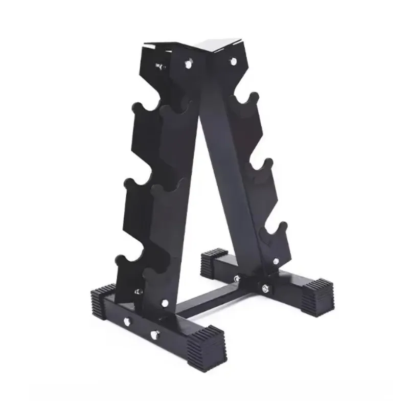 

Fitness Equipment Adjustable Hexagonal Dumbbell Rack A Vertical Dumbbell Rack 6 Dumbbell Storage Rack Home Placement Stand