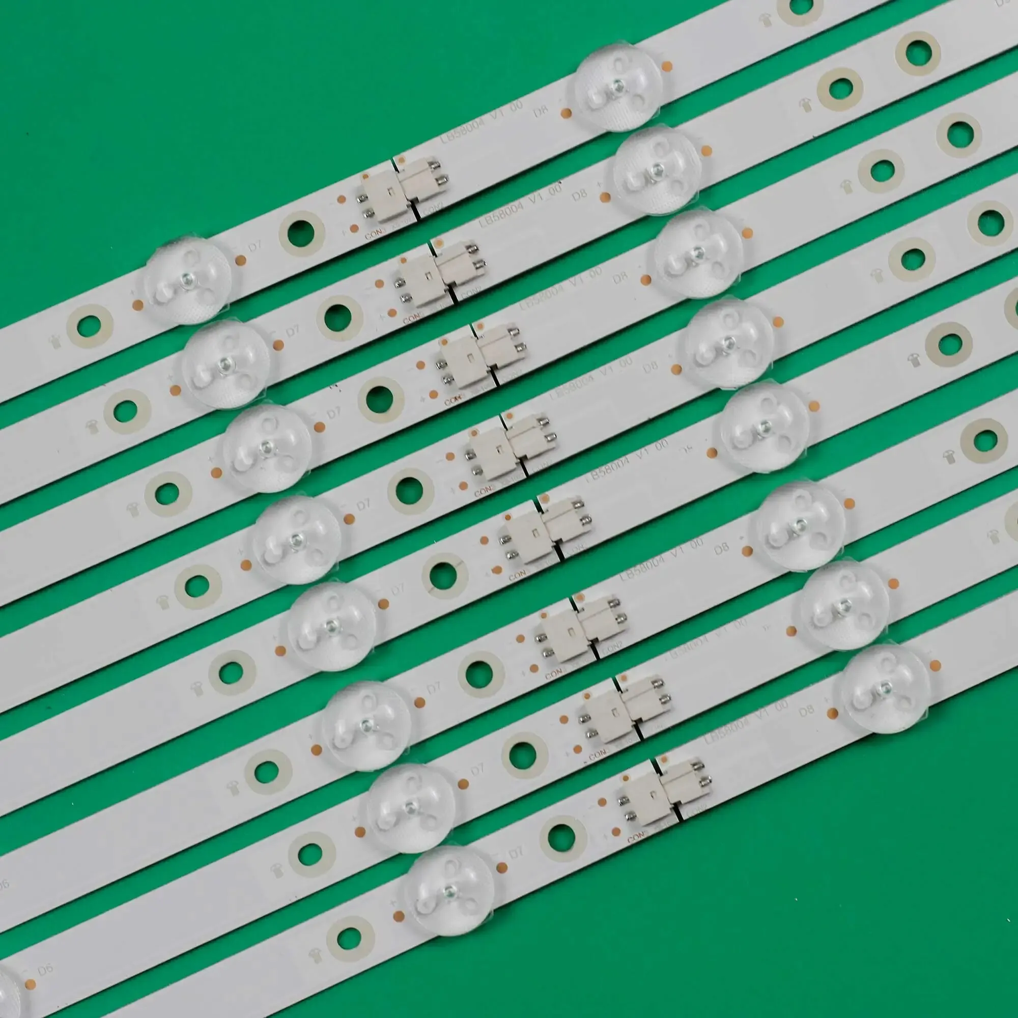 LED Backlight strip for  LB58004 V1 V0_00 TPT580B5-U2T01D REVS01D REVS01B REV.S01B 58PUS7304/12 58PUS6704/12 705TLB58B33MDR00L