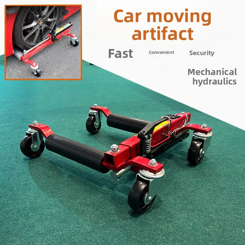 

Compact Vehicle Lifter Hydraulic Transporter for Property Fire Service Trailer Moving Small Hydraulic Trolley Car Shifter