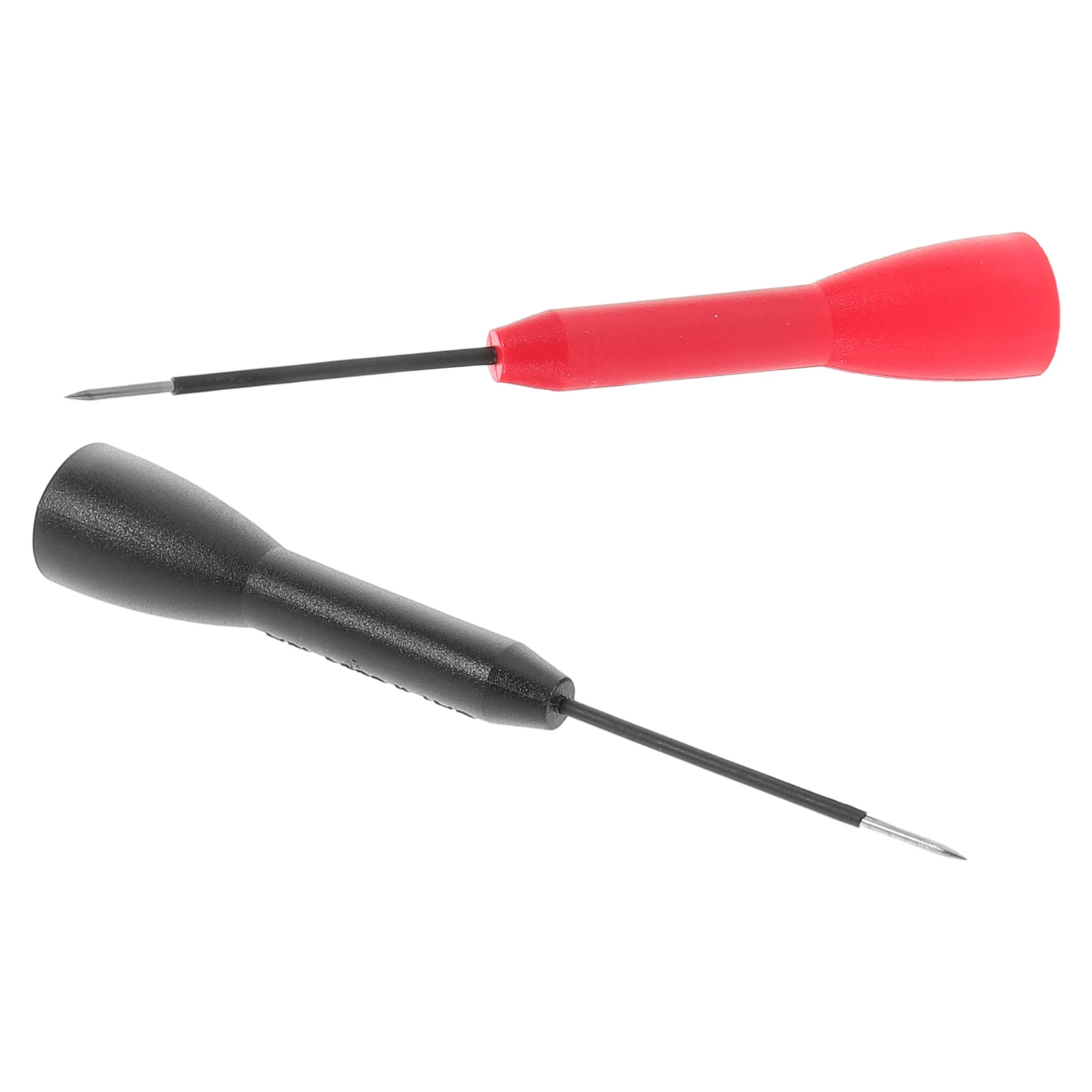 

2PCS Multimeter Probes Universal Electrical Wire Piercing Leads Back Probe Kit Automotive Repair Durable Metal Plastic