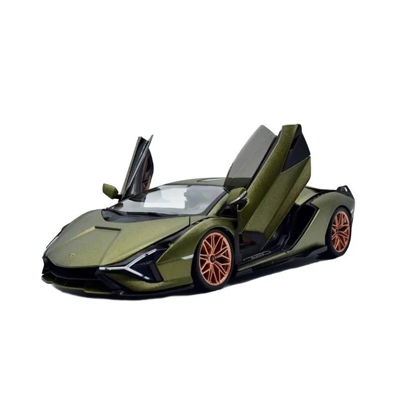 

Premium scale 1:24 Sports car toy model Miniature diecast alloy toy Collection Gift ornaments for children's holiday gifts.