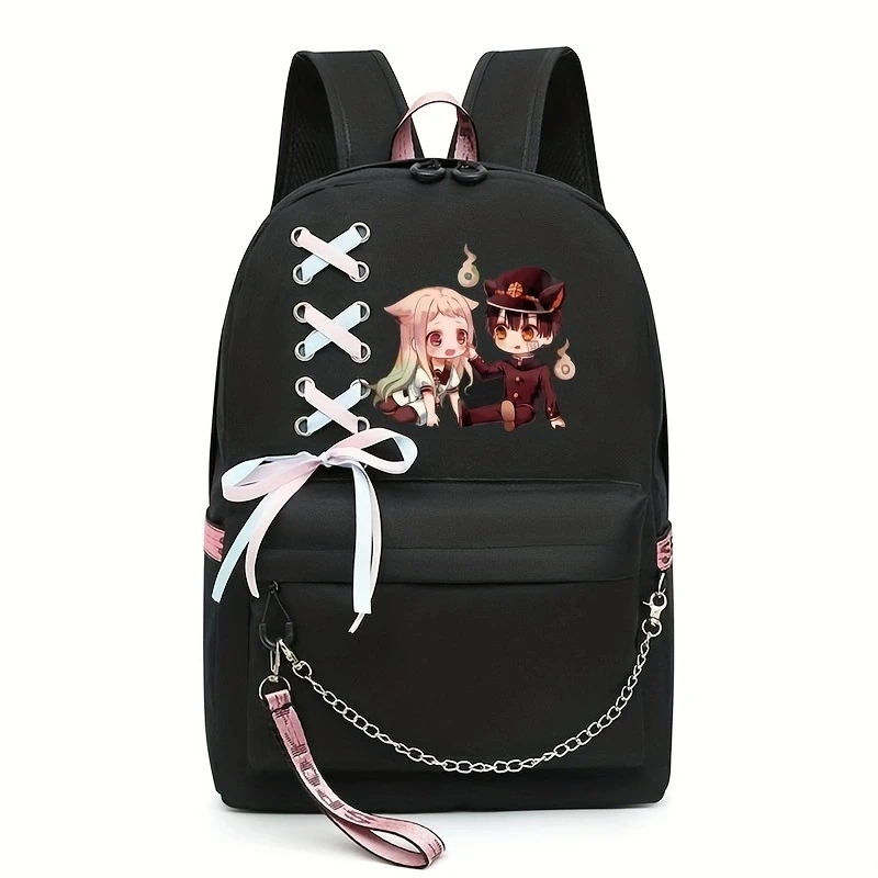 Anime Toilet-Bound Hanako Capacity Backpack Women Men Laptop Backpacks Oxford School Bags Teen College Student Mochilas