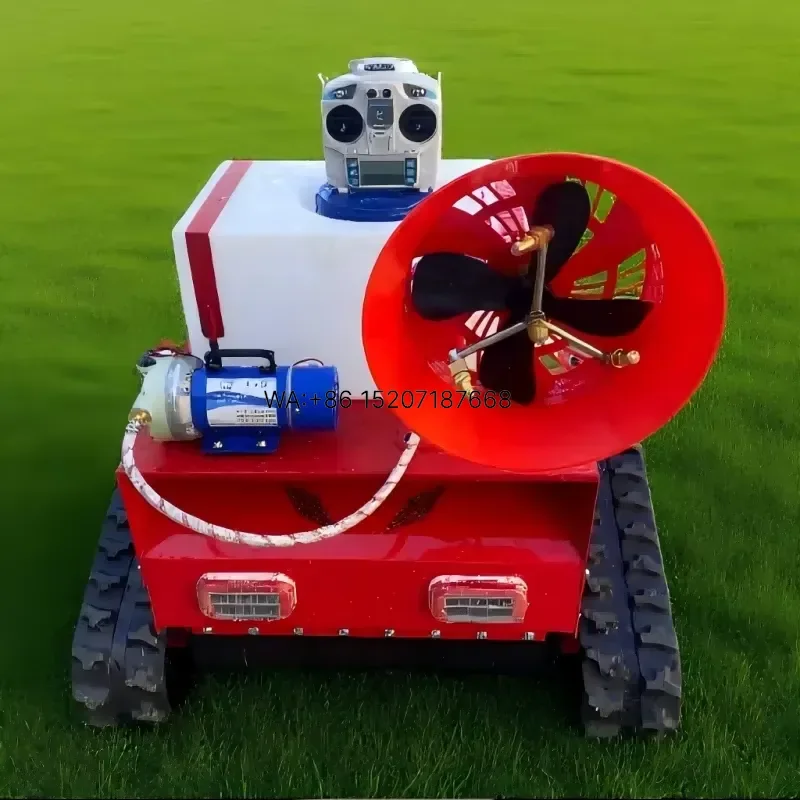 Wmwmnu for Multifunctional Spraying Snow Shovel Remote Control Lawn Mowers Small Grass Cutter Robot Gas for Farm and