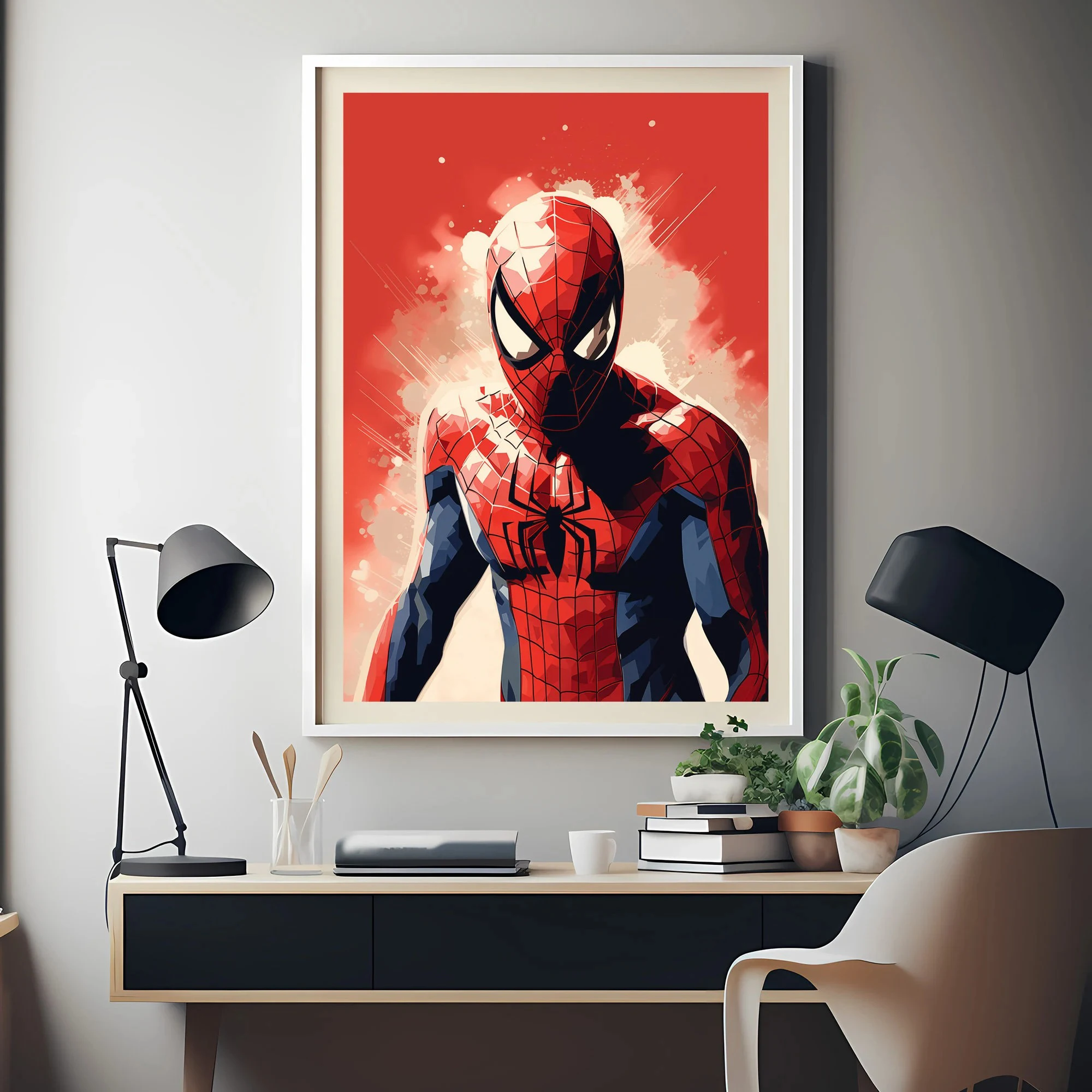 

Disney Super Heroes Canvas Poster Spiderman Fan Art Movie Print Spiderman Kids Room Wall Art Decor Home Decor Gifts for Boys