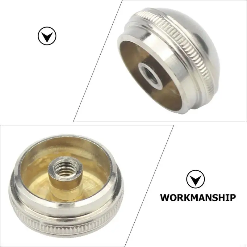 62kF أداة الرياح headjoint المسمار المزامير المزامير الرأس تاج تاج مفصل الأغطية المزامير المصاب #2