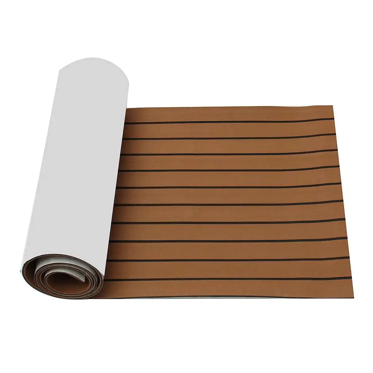 

for Teak Decking Sheet Marine Boat Flooring Pad Self Adhesive Non-slip Yacht Flooring Pad RV Floor Mat