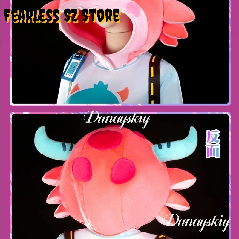 Neeko الغريب الحرباء تأثيري هالروويين كوستيبوميا النساء الزي زهرة نمط أنيمي لعبة تأثيري الذيل البدلة هالوين Neeko لطيف موحدة #4