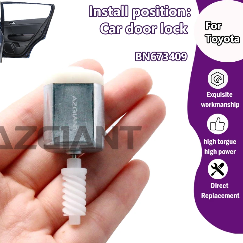 

BN673409 Car door locking adjust motor For Toyota NAV1/Porte AP10/Sienna Power/Land Cruiser Prado TRJ120 J120 UZJ200 accessories