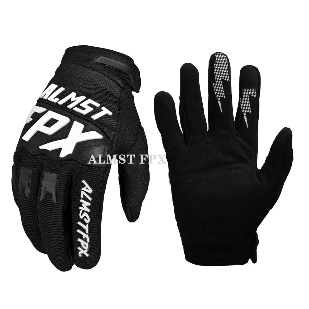 ALMST FPX Touchscreen Vollfinger Motorradhandschuhe Sport Radfahren MTB BMX Rennrad Reiten Racing Damen Herren Fahrradhandschuhe 3