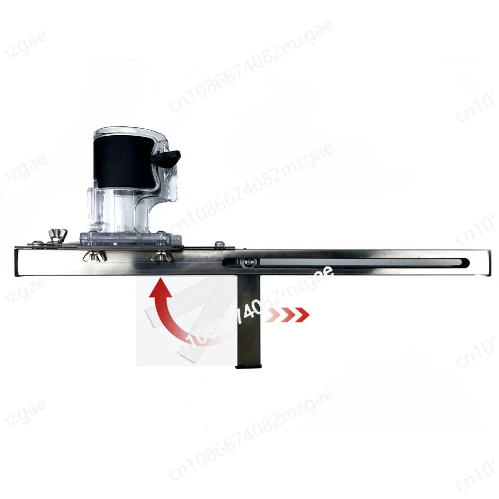 Woodworking Tools Invisible Parts 2-in-1 Slotting Bracket Positioning Trimmer Slotting Machine Die Connector Slotter