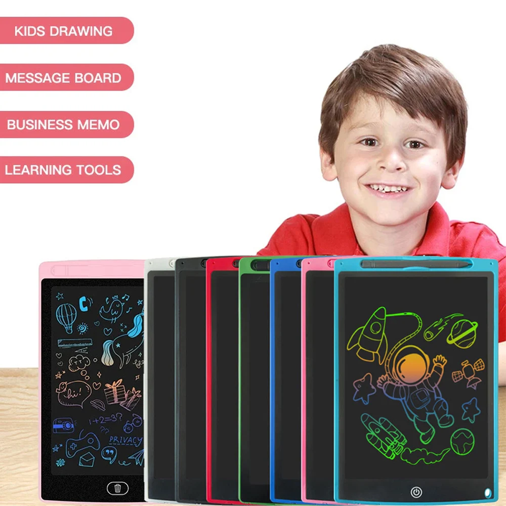 8.5 Inch LCD Writing Tablet Kids Drawing Board Electronic Doodle Pad Educational Toys Girls Gifts Digital Notebook Message Board