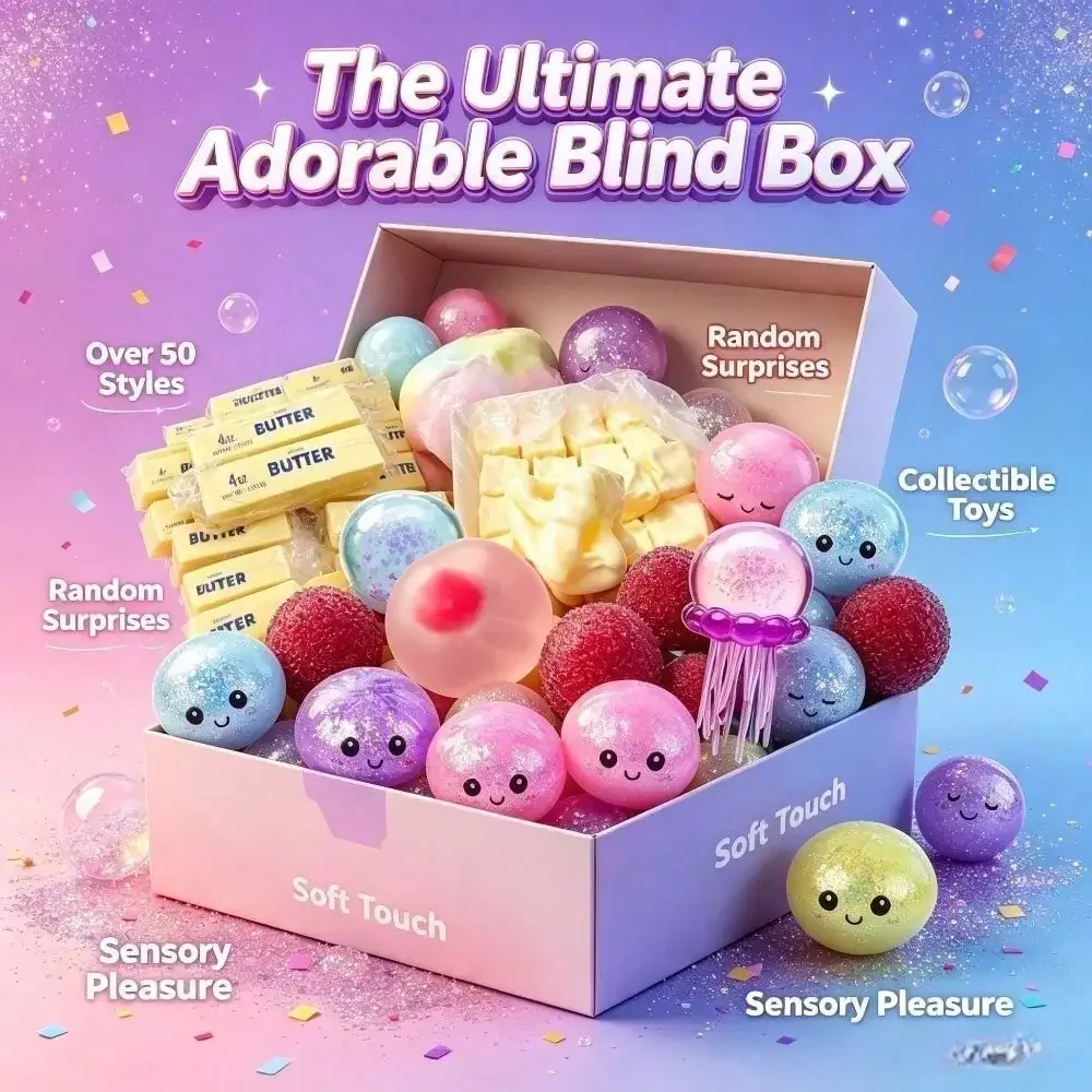 Squeeze Stretch Pull SquishyFestival Exclusive Blind Box SquishyCollectible squishyParty favorSoft squishySurprise blind box