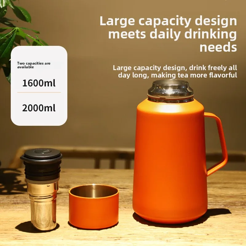 Stainl Steel Large Capaci Insulated Water Bottle Home Use New Small Warm Pot Dormi Student Warm Bottle