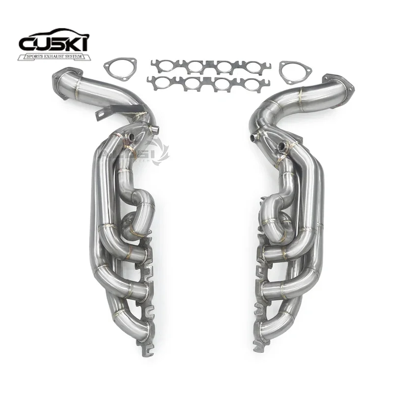 

Stainless steel exhaust manifold suitable for Audi RS4 B8 4.2L 2007-2013 automotive exhaust modification exhaust accessories