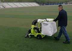 High Quality Leaf Collecting Cleaning Blower Suction and Dead Leaf Sweeper Fuel Type  Suction Machine Park Leaf Sweeper