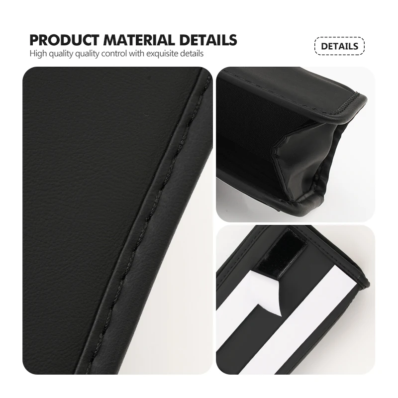 Car Trash Can Auto Door Storage Phone Box Seat Back Hanging Bag For JAC Refine J3 J2 S5 A5 J5 J6 J4 T8 Vapour S2 Vapour - view 4