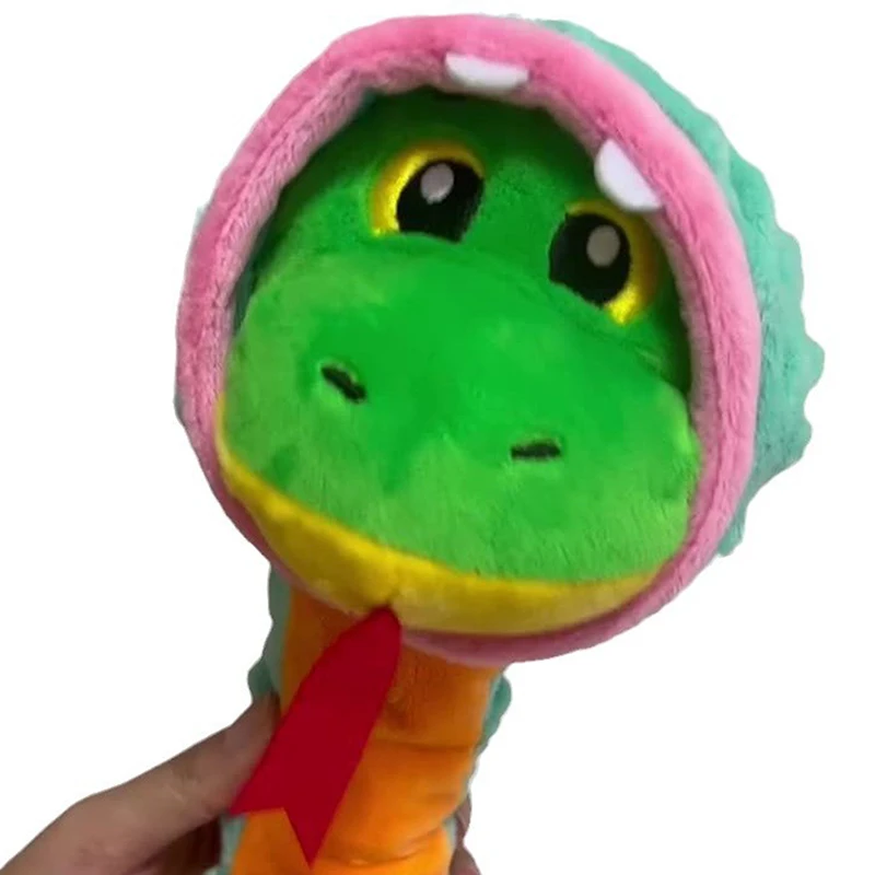 Kawaii Soft SNAKE Plush ตุ๊กตางู Mascot ตุ๊กตาสัตว์ตุ๊กตาการ์ตูนงู Plush ของเล่นตกแต่งห้องนอนโซฟาของขวัญ