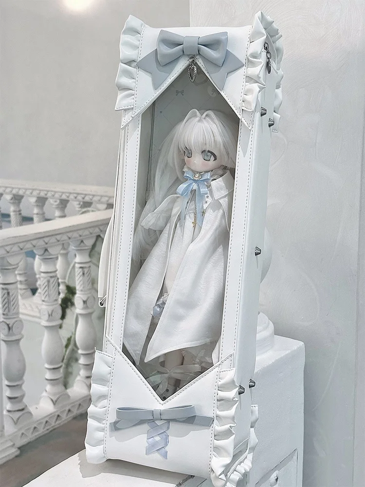 Original Kawaii 4 Points Bjd Baby Doll Bag Students Cute Doll Collection Bag Y2k Portable Crossbody Shoulder Bjd Shoulder Bags